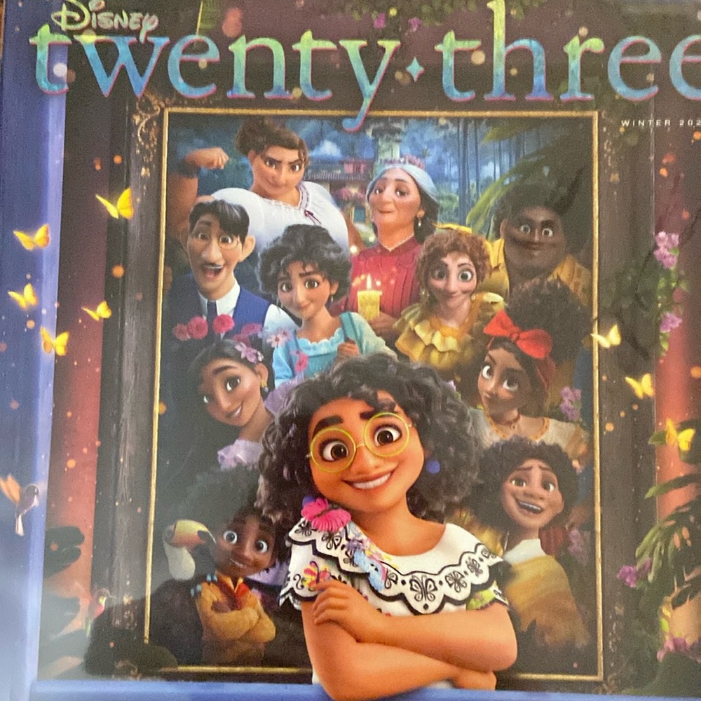 D23 magazines,lot of 4. Winter/Fall 2021 and Spring/ Summer 2022.